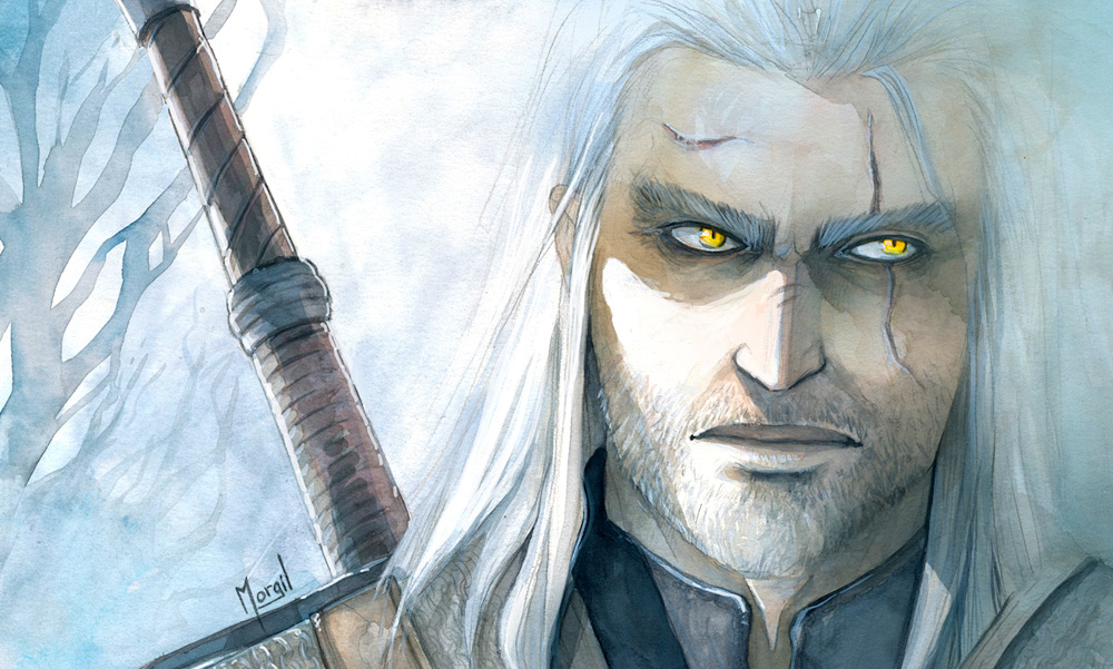 Geralt of Rivia by obsidiurne-morgil.deviantart.com